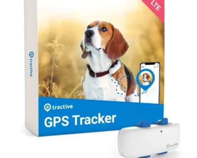 NOUL Tracker GPS Tractive 4 pentru câini – zgarda GPS