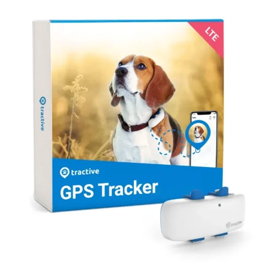 NOUL Tracker GPS Tractive 4 pentru câini – zgarda GPS