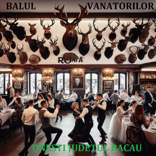 Asociația de vânătoare colți albi Onești, organizează balul vânătorilor in data de 22.02.2025 la Restaurantul Roata